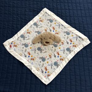 Magnetic Me Dog Lovey Space Astro Pups Rocket Moon Satin Trim